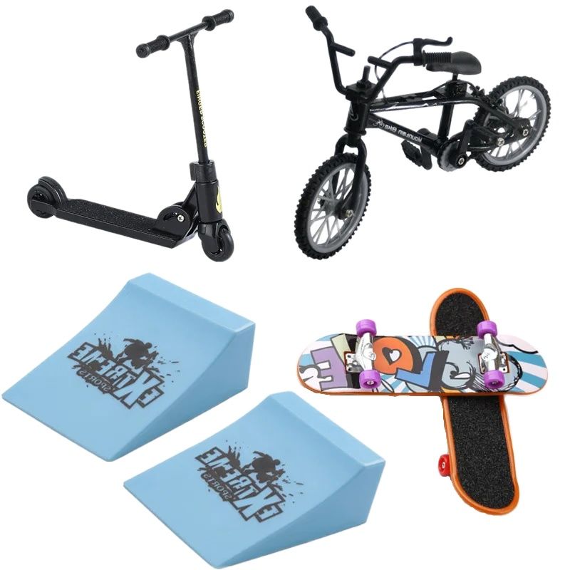 Skateboard Complete Deck - سكوتر/لوح تزلج الإصبع/سراويل تقليدية/زلاجات دوارة/دراجة لتقنية