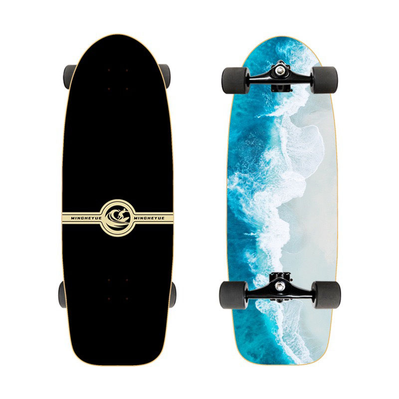 Skateboard Complete Deck - لوح تزلج سيرفسكيت للرياضات الأرضية، لوح