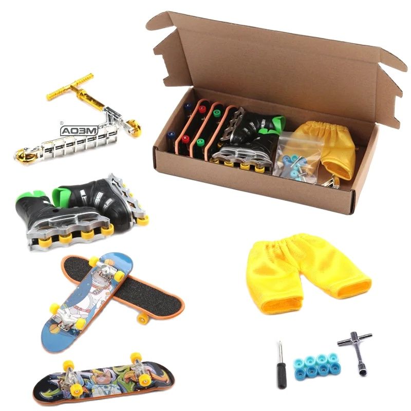 سكوتر/لوح تزلج الإصبع/سراويل ت - مراجعة Skateboard Complete Deck وسعره