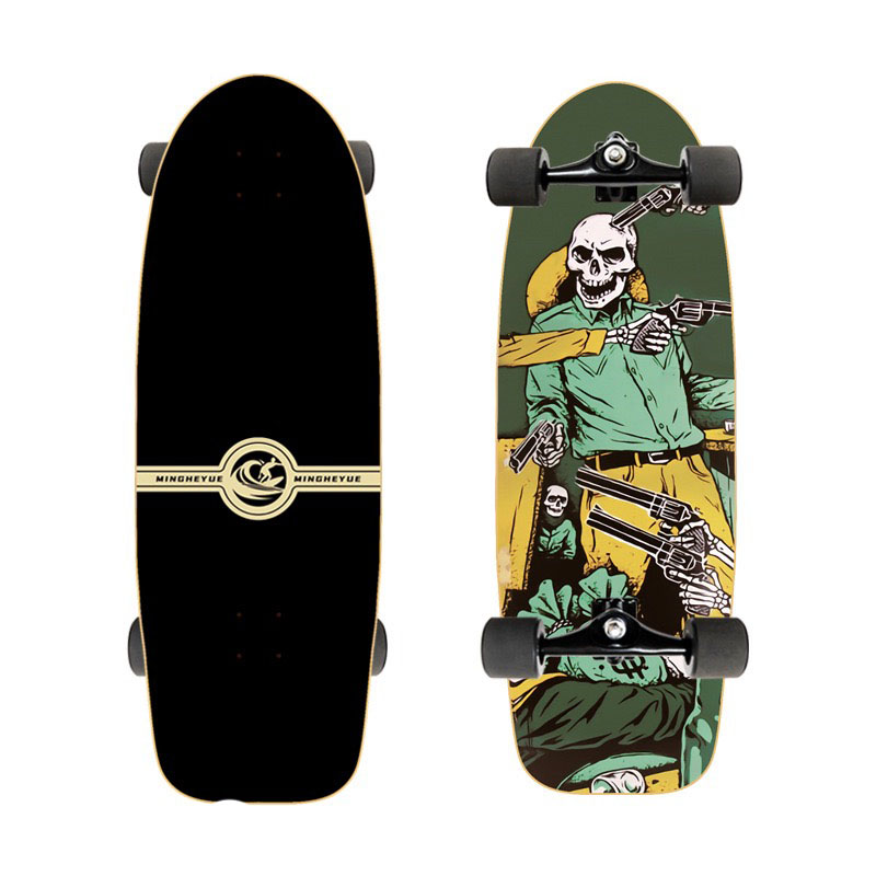 لوح تزلج سيرفسكيت للرياضات الأ - مراجعة Skateboard Complete Deck وسعره
