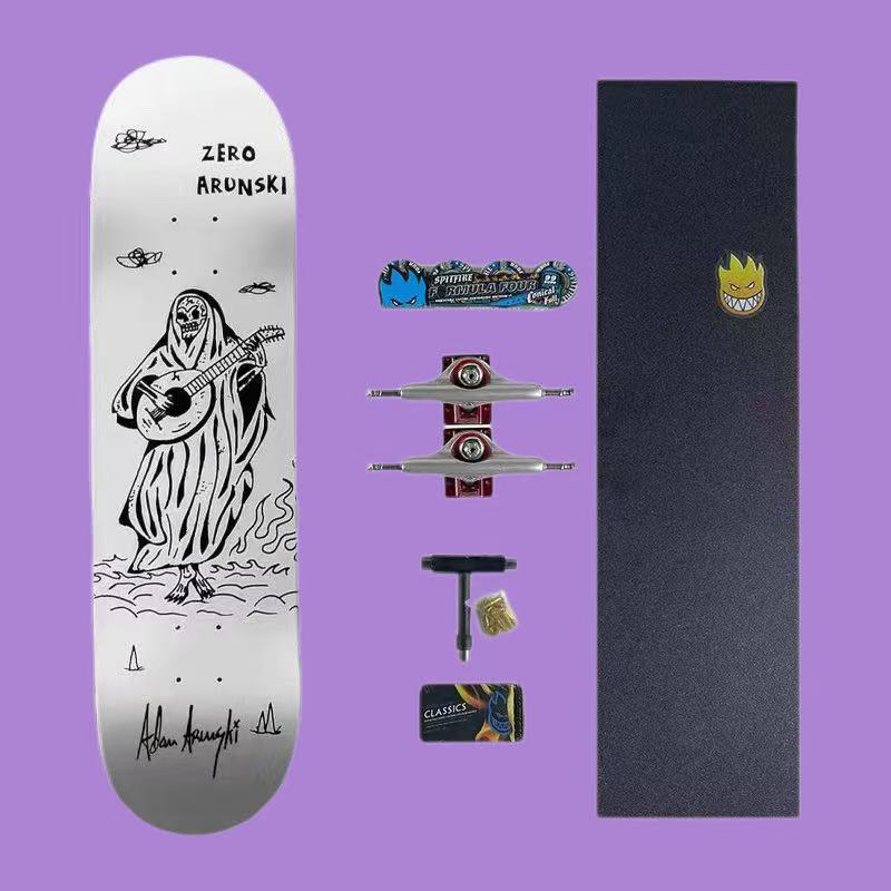 لوح تزلج ZERO كامل من طراز Bur - مراجعة Skateboard Complete Deck وسعره